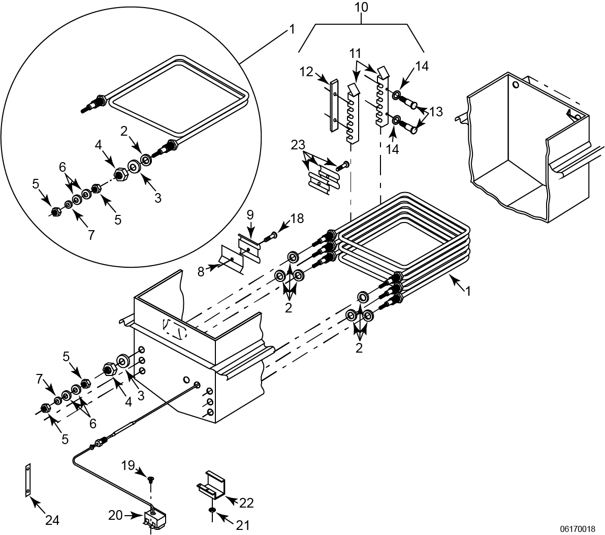 Element and High Limit Assembly
